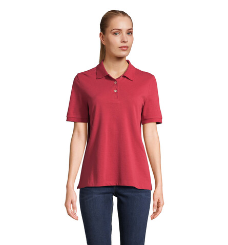 PACIFIC DAMEN POLO - Folk Red Twin bedrucken, Art.-Nr. S04440-FR-L PACIFIC DAMEN POLO - Folk Red Twin bedrucken, Art.-Nr. S04440-FR-L
