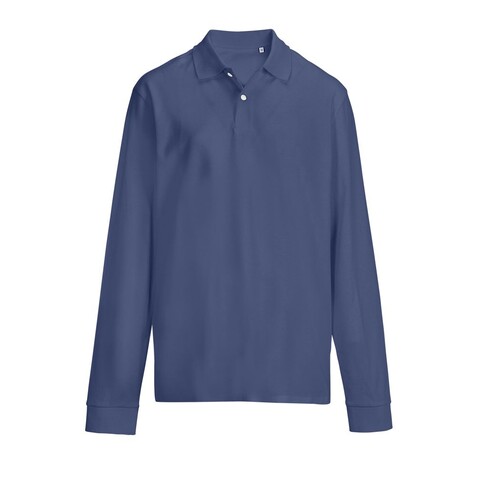 PACIFIC LSL POLO - Denim bedrucken, Art.-Nr. S04441-DM-XS PACIFIC LSL POLO - Denim bedrucken, Art.-Nr. S04441-DM-XS