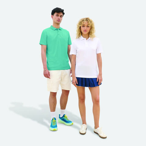 PITCHER UNISEX POLO - Pool Blue bedrucken, Art.-Nr. S04442-BP-XS PITCHER UNISEX POLO - Pool Blue bedrucken, Art.-Nr. S04442-BP-XS