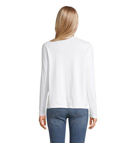MONARCH DAMEN T-SHIRTS - White bedrucken, Art.-Nr. S04443-WH-XS MONARCH DAMEN T-SHIRTS - White bedrucken, Art.-Nr. S04443-WH-XS
