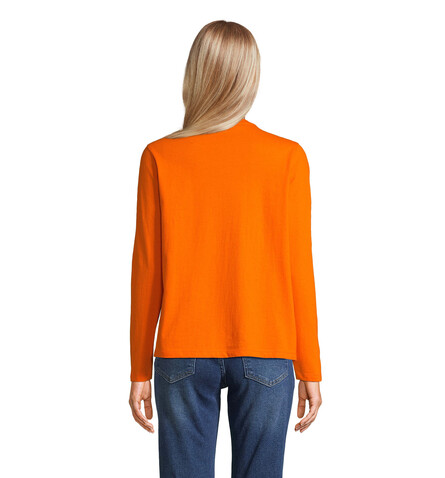 MONARCH DAMEN T-SHIRTS - Orange bedrucken, Art.-Nr. S04443-OR-XL