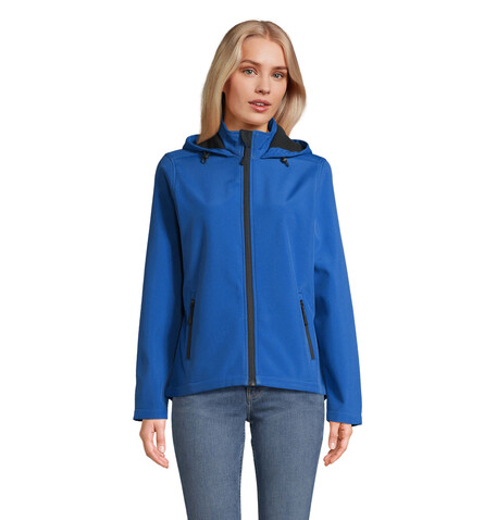 RACE DAMEN-KAPUZENJACKE - Royal Blue bedrucken, Art.-Nr. S04448-RB-S RACE DAMEN-KAPUZENJACKE - Royal Blue bedrucken, Art.-Nr. S04448-RB-S