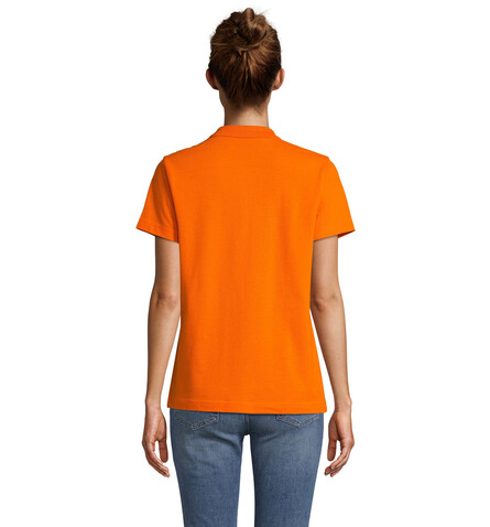 PULSE DAMEN POLO - Orange bedrucken, Art.-Nr. S04501-OR-XS