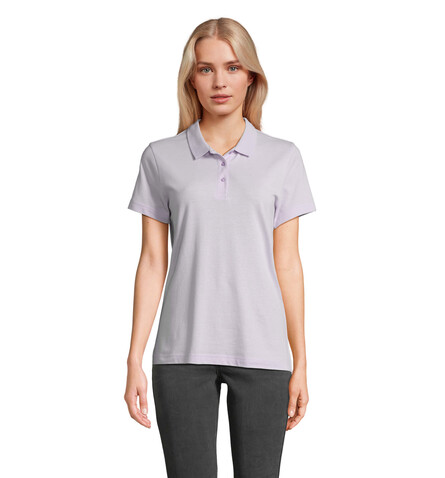 PULSE DAMEN POLO - Lilac bedrucken, Art.-Nr. S04501-LL-XXL