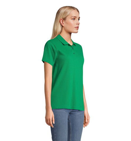 PULSE DAMEN POLO - Kelly Green bedrucken, Art.-Nr. S04501-KG-XXL PULSE DAMEN POLO - Kelly Green bedrucken, Art.-Nr. S04501-KG-XXL