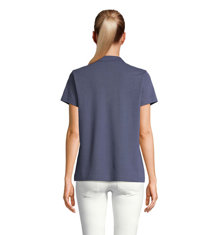 PULSE DAMEN POLO - Denim bedrucken, Art.-Nr. S04501-DM-L