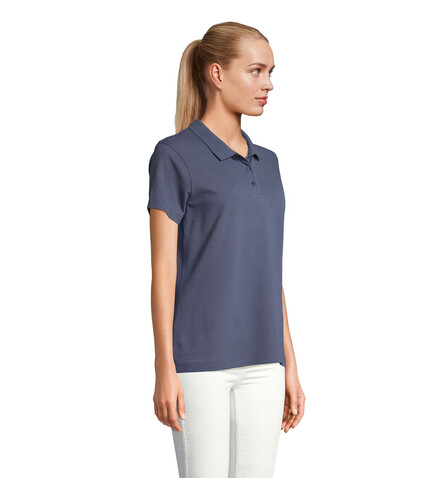 PULSE DAMEN POLO - Denim bedrucken, Art.-Nr. S04501-DM-L