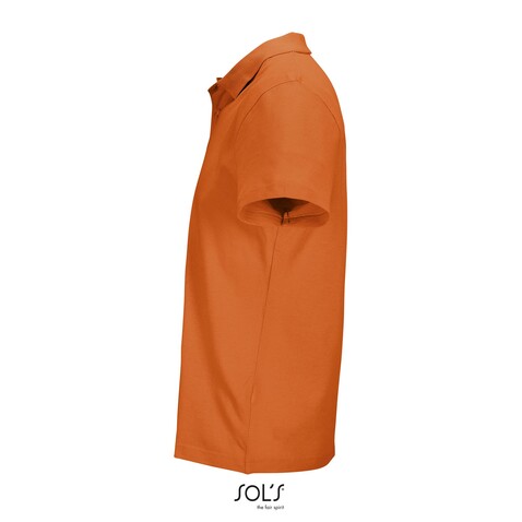 PULSE UNISEX POLO - Orange bedrucken, Art.-Nr. S04502-OR-S