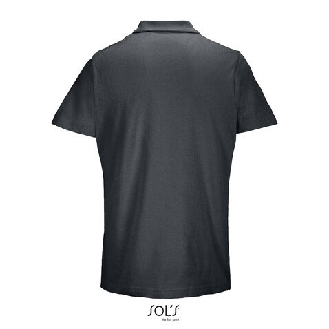 PULSE UNISEX POLO - Mausgrau bedrucken, Art.-Nr. S04502-MU-XL PULSE UNISEX POLO - Mausgrau bedrucken, Art.-Nr. S04502-MU-XL