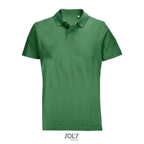 PULSE UNISEX POLO - Kelly Green bedrucken, Art.-Nr. S04502-KG-XXL PULSE UNISEX POLO - Kelly Green bedrucken, Art.-Nr. S04502-KG-XXL