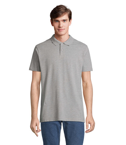 PULSE UNISEX POLO - Grau-Melange 2 bedrucken, Art.-Nr. S04502-GY-XL PULSE UNISEX POLO - Grau-Melange 2 bedrucken, Art.-Nr. S04502-GY-XL