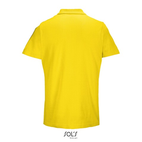 PULSE UNISEX POLO - Gold bedrucken, Art.-Nr. S04502-GO-L