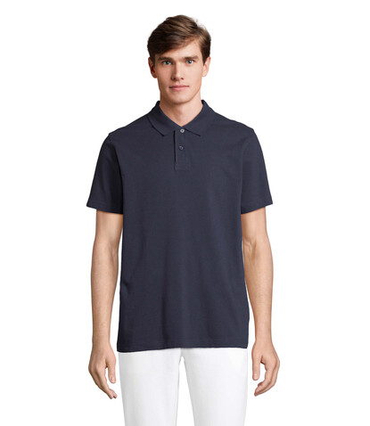 PULSE UNISEX POLO - French Navy bedrucken, Art.-Nr. S04502-FN-3XL