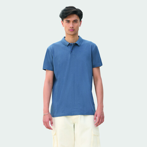 PULSE UNISEX POLO - Denim bedrucken, Art.-Nr. S04502-DM-XL PULSE UNISEX POLO - Denim bedrucken, Art.-Nr. S04502-DM-XL