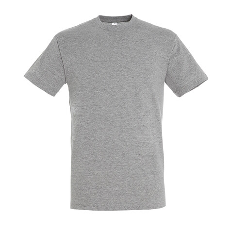 TITAN T-SHIRT 150gr - Graue Melange bedrucken, Art.-Nr. S04728-GM-4XL