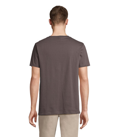 REGENT V V-NECK T-SHIRT - Dunkelgrau bedrucken, Art.-Nr. S04765-DG-XXL REGENT V V-NECK T-SHIRT - Dunkelgrau bedrucken, Art.-Nr. S04765-DG-XXL