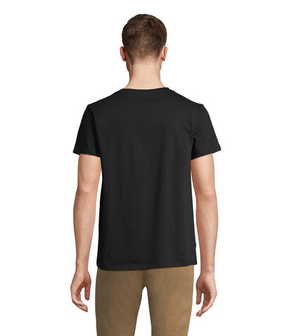 REGENT V V-NECK T-SHIRT - Deep Black bedrucken, Art.-Nr. S04765-DB-L REGENT V V-NECK T-SHIRT - Deep Black bedrucken, Art.-Nr. S04765-DB-L