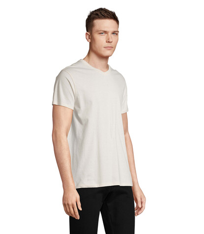 REGENT V V-NECK T-SHIRT - Off-White bedrucken, Art.-Nr. S04765-WW-XL REGENT V V-NECK T-SHIRT - Off-White bedrucken, Art.-Nr. S04765-WW-XL