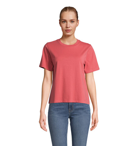 LEGEND DAMEN-T-SHIRT - Folk Pink Twin bedrucken, Art.-Nr. S04776-FY-M LEGEND DAMEN-T-SHIRT - Folk Pink Twin bedrucken, Art.-Nr. S04776-FY-M