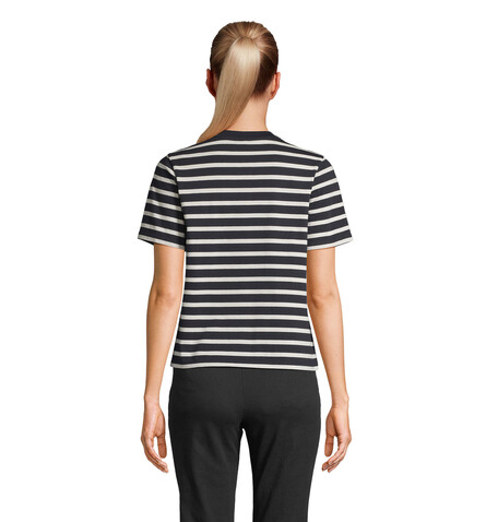 LEGEND DAMEN-T-SHIRT - Navy|Off White bedrucken, Art.-Nr. S04776-BH-XXL LEGEND DAMEN-T-SHIRT - Navy|Off White bedrucken, Art.-Nr. S04776-BH-XXL