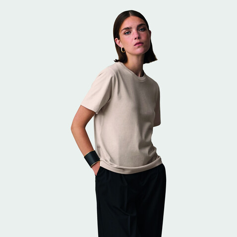 LEGEND DAMEN-T-SHIRT - Linen Twin bedrucken, Art.-Nr. S04776-LN-S