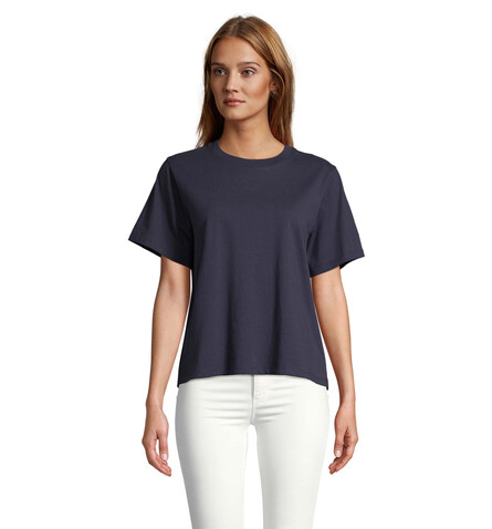 LEGEND DAMEN-T-SHIRT - French Navy bedrucken, Art.-Nr. S04776-FN-S