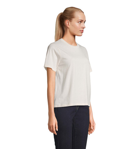 LEGEND DAMEN-T-SHIRT - Off-White bedrucken, Art.-Nr. S04776-WW-L LEGEND DAMEN-T-SHIRT - Off-White bedrucken, Art.-Nr. S04776-WW-L