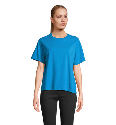 LEGEND DAMEN-T-SHIRT - Aqua bedrucken, Art.-Nr. S04776-AQ-XL LEGEND DAMEN-T-SHIRT - Aqua bedrucken, Art.-Nr. S04776-AQ-XL