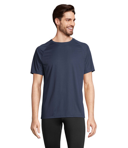 VORTEX RAGLAN T-SHIRT - French Navy bedrucken, Art.-Nr. S04787-FN-XL