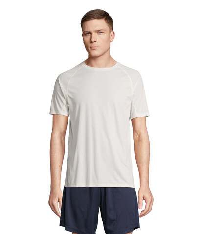VORTEX RAGLAN T-SHIRT - Off-White bedrucken, Art.-Nr. S04787-WW-L