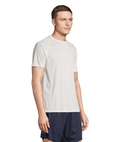 VORTEX RAGLAN T-SHIRT - Off-White bedrucken, Art.-Nr. S04787-WW-L
