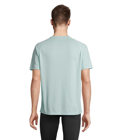 VORTEX RAGLAN T-SHIRT - Arctic Blue bedrucken, Art.-Nr. S04787-AA-XS