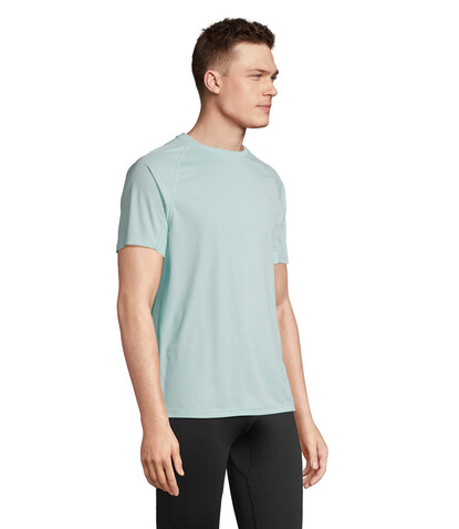 VORTEX RAGLAN T-SHIRT - Arctic Blue bedrucken, Art.-Nr. S04787-AA-XS