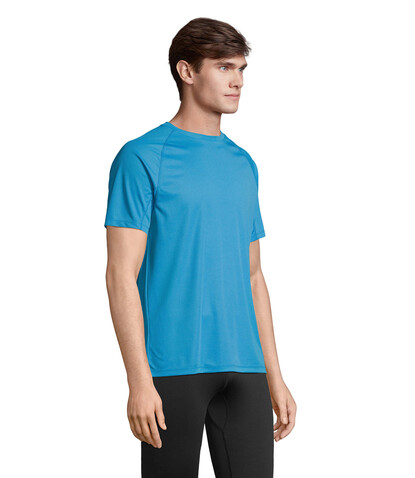 VORTEX RAGLAN T-SHIRT - Aqua bedrucken, Art.-Nr. S04787-AQ-XS VORTEX RAGLAN T-SHIRT - Aqua bedrucken, Art.-Nr. S04787-AQ-XS
