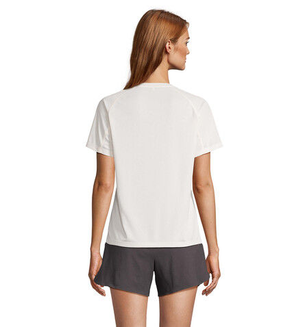VORTEX WOMEN RAGLAN T-SHIRT - Off-White bedrucken, Art.-Nr. S04788-WW-M