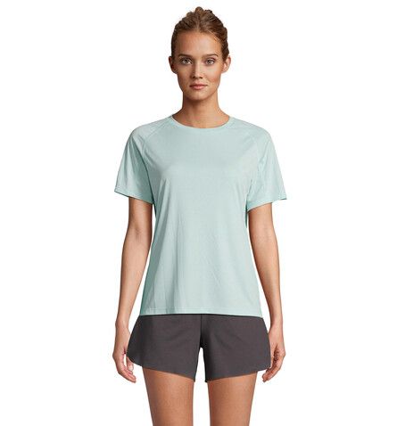VORTEX WOMEN RAGLAN T-SHIRT - Arctic Blue bedrucken, Art.-Nr. S04788-AA-L VORTEX WOMEN RAGLAN T-SHIRT - Arctic Blue bedrucken, Art.-Nr. S04788-AA-L