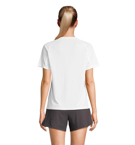 VORTEX WOMEN RAGLAN T-SHIRT - White bedrucken, Art.-Nr. S04788-WH-S VORTEX WOMEN RAGLAN T-SHIRT - White bedrucken, Art.-Nr. S04788-WH-S