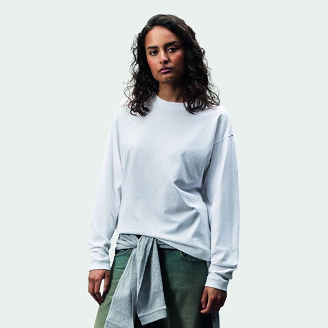 LEGACY LSL T-SHIRT 220g - White bedrucken, Art.-Nr. S04883-WH-S