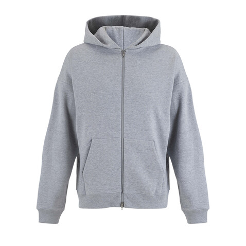 ELIOTT FULLZIP HOODIE - Grau-Melange 2 bedrucken, Art.-Nr. S04884-GY-XXL ELIOTT FULLZIP HOODIE - Grau-Melange 2 bedrucken, Art.-Nr. S04884-GY-XXL