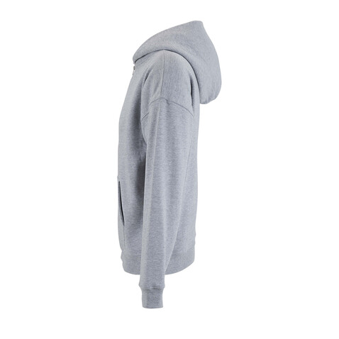 ELIOTT FULLZIP HOODIE - Grau-Melange 2 bedrucken, Art.-Nr. S04884-GY-XXL ELIOTT FULLZIP HOODIE - Grau-Melange 2 bedrucken, Art.-Nr. S04884-GY-XXL