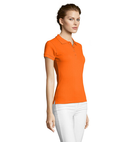 PEOPLE DAMEN POLO 210g - Orange bedrucken, Art.-Nr. S11310-OR-S PEOPLE DAMEN POLO 210g - Orange bedrucken, Art.-Nr. S11310-OR-S