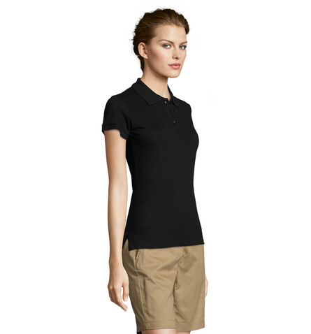 PEOPLE DAMEN POLO 210g - Schwarz bedrucken, Art.-Nr. S11310-BK-XXL PEOPLE DAMEN POLO 210g - Schwarz bedrucken, Art.-Nr. S11310-BK-XXL
