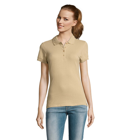 PASSION DAMEN POLO 170g - Sand bedrucken, Art.-Nr. S11338-SA-L PASSION DAMEN POLO 170g - Sand bedrucken, Art.-Nr. S11338-SA-L