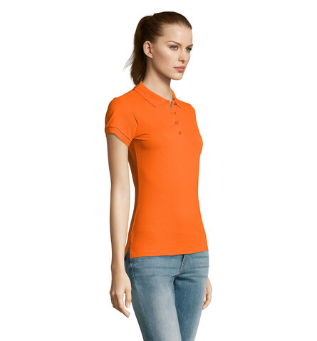 PASSION DAMEN POLO 170g - Orange bedrucken, Art.-Nr. S11338-OR-M PASSION DAMEN POLO 170g - Orange bedrucken, Art.-Nr. S11338-OR-M