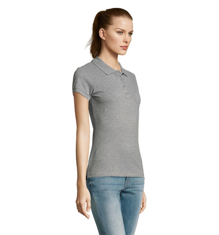 PASSION DAMEN POLO 170g - Grau-Melange 2 bedrucken, Art.-Nr. S11338-GY-XXL PASSION DAMEN POLO 170g - Grau-Melange 2 bedrucken, Art.-Nr. S11338-GY-XXL