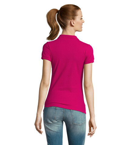 PASSION DAMEN POLO 170g - Fuchsia bedrucken, Art.-Nr. S11338-FU-L