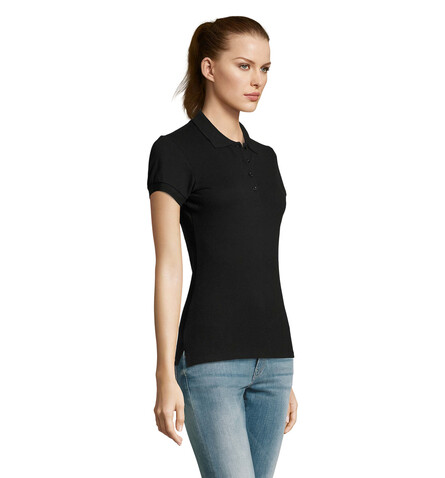 PASSION DAMEN POLO 170g - Schwarz bedrucken, Art.-Nr. S11338-BK-XXL PASSION DAMEN POLO 170g - Schwarz bedrucken, Art.-Nr. S11338-BK-XXL