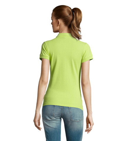 PASSION DAMEN POLO 170g - Apple Green bedrucken, Art.-Nr. S11338-AG-L