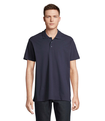SUMMER II MEN Polo 170g - French Navy bedrucken, Art.-Nr. S11342-FN-XS SUMMER II MEN Polo 170g - French Navy bedrucken, Art.-Nr. S11342-FN-XS