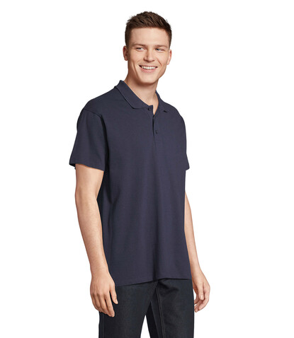 SUMMER II MEN Polo 170g - French Navy bedrucken, Art.-Nr. S11342-FN-XS SUMMER II MEN Polo 170g - French Navy bedrucken, Art.-Nr. S11342-FN-XS